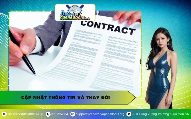 Cập Nhật Thông Tin Và Thay Đổi