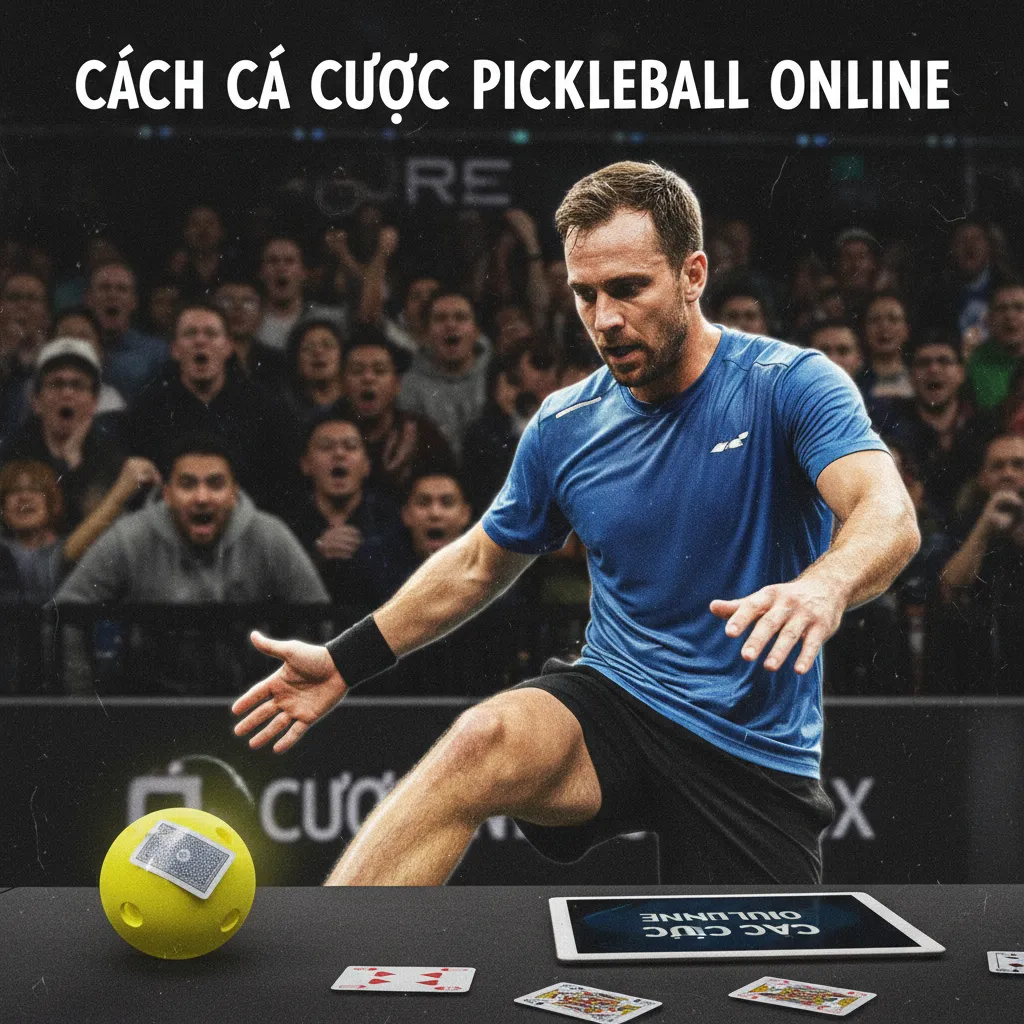 Một trận đấu đôi nam nữ trong giải Pickleball chuyên nghiệp