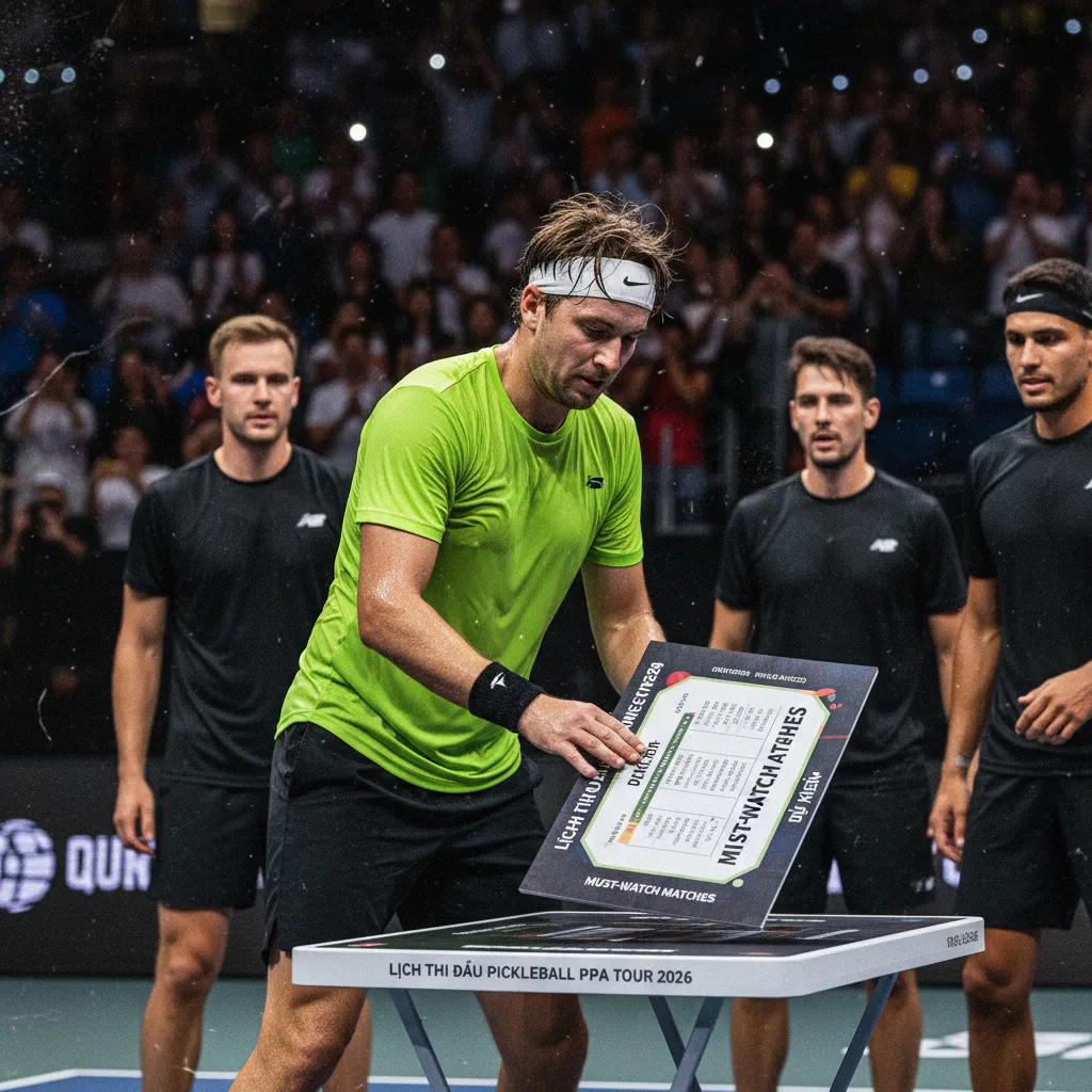 Những ngôi sao hàng đầu của làng Pickleball chuyên nghiệp