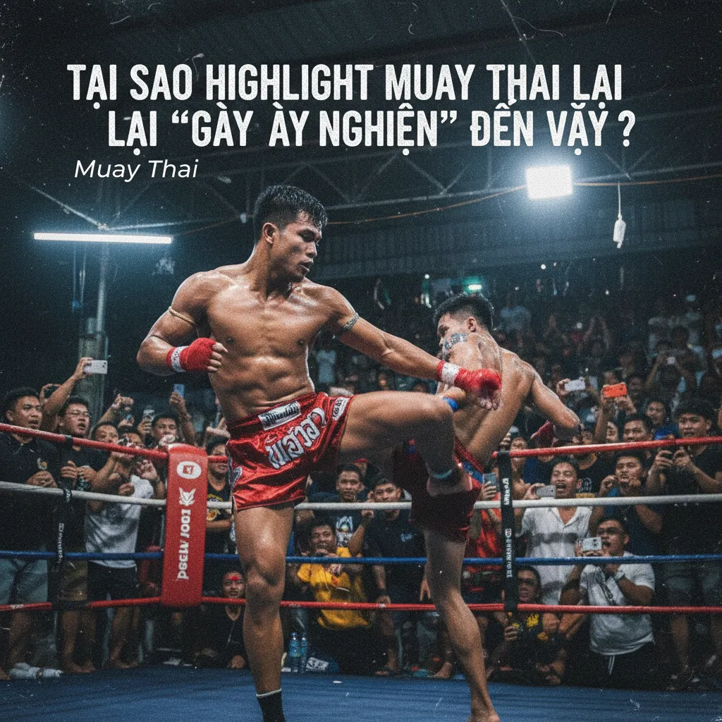 Cú đá phá trụ kinh điển trong Muay Thai