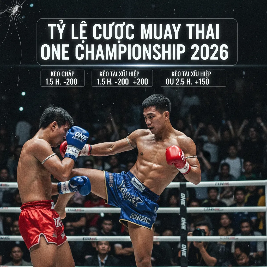Tổng quan thị trường cược Muay Thai ONE 2026